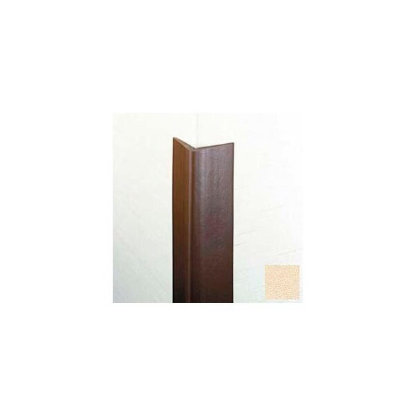 Pawling Flexible Vinyl Corner Guard, 1-3/4" Wings, 1/4" Radius, 4'H, Ivory, Heavy Duty Flexible Vinyl CG-9-4-2 - main